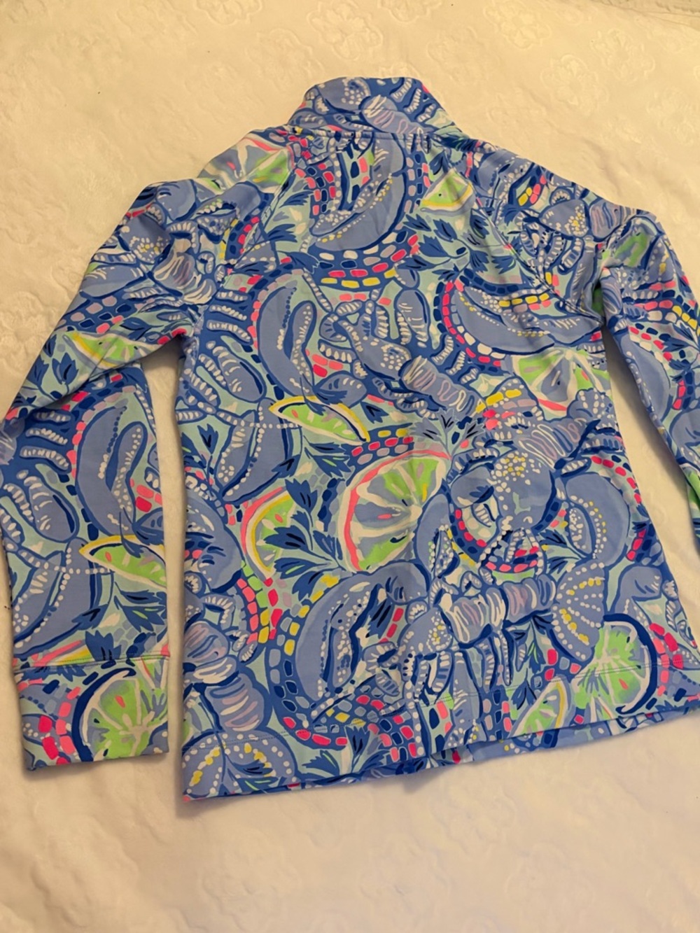 Lilly Pulitzer half zip pullover M - Picture 4 of 9